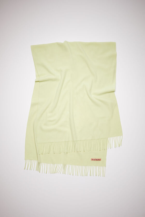 (image for) Unique Charm Fringe wool scarf - oversized